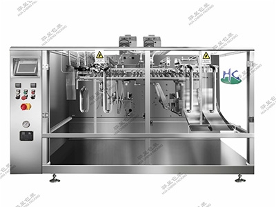 行業需求量大，給袋式包裝機結構精巧運行便利